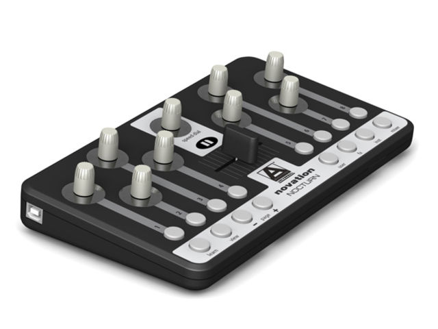 Add some tactile control to your software setup with the Nocturn.